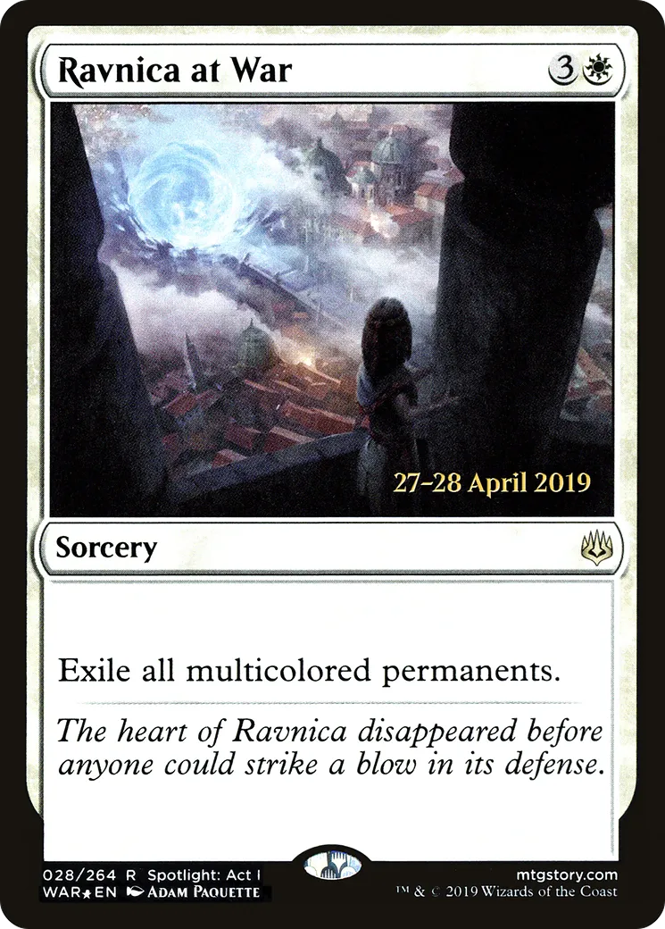 Ravnica at War — War of the Spark Promos — Magic: The Gathering