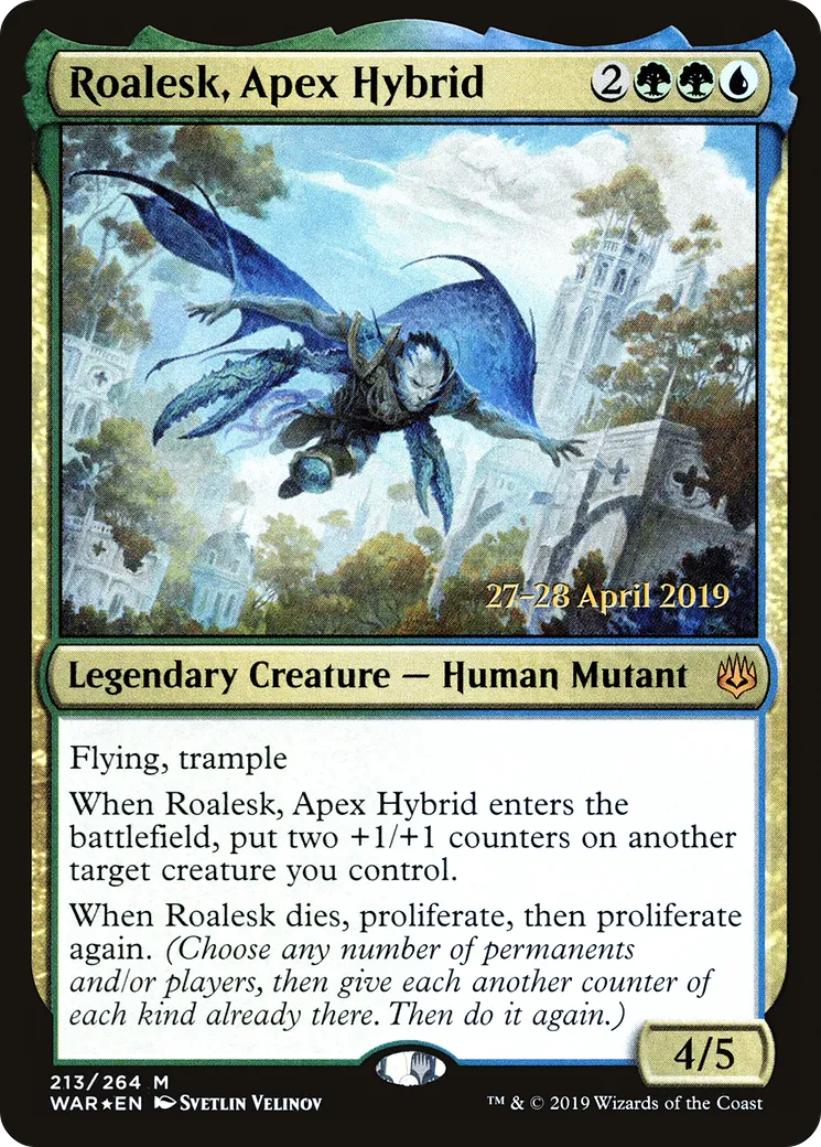 Roalesk, hybride du zénith — War of the Spark Promos — Magic: The Gathering