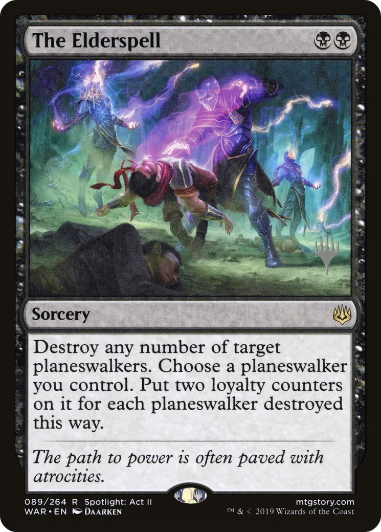 The Elderspell — War of the Spark Promos — Magic: The Gathering