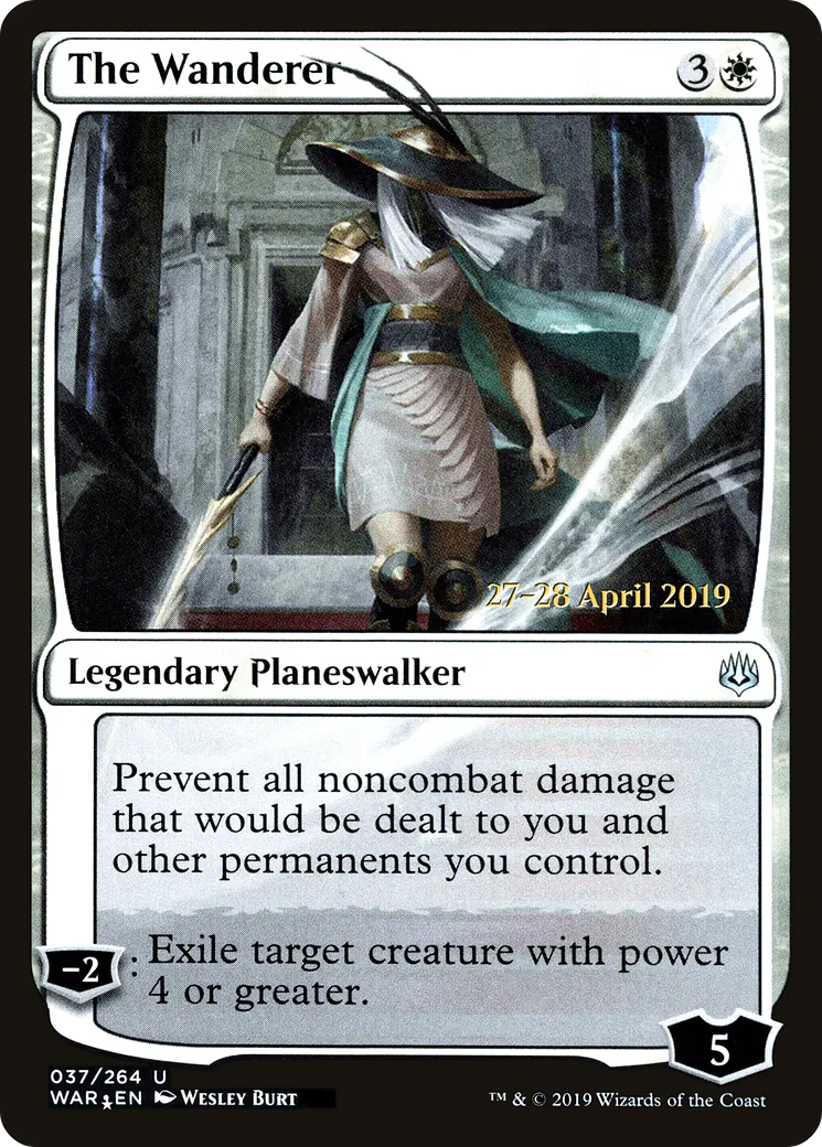 The Wanderer — War of the Spark Promos — Magic: The Gathering