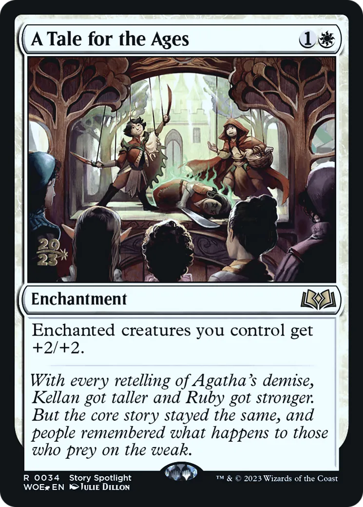 A Tale for the Ages — Wilds of Eldraine Promos — Magic: The Gathering
