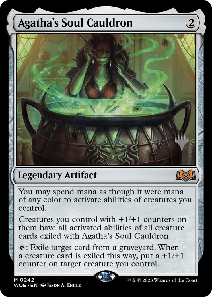 Chaudron d'âme d'Agatha — Wilds of Eldraine Promos — Magic: The Gathering