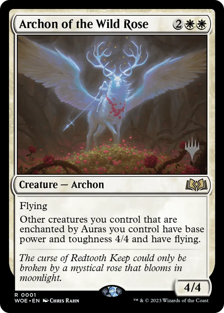 Archonte des rosiers sauvages — Wilds of Eldraine Promos — Magic: The Gathering