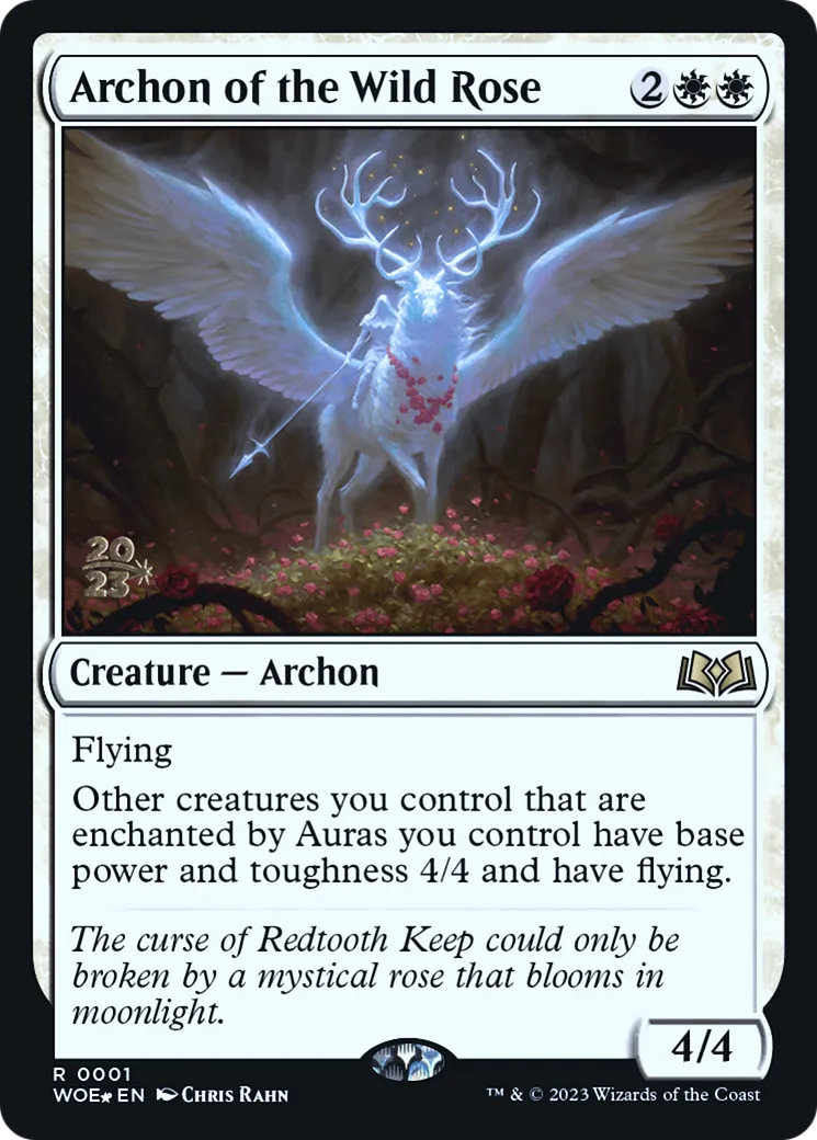 Archonte des rosiers sauvages — Wilds of Eldraine Promos — Magic: The Gathering