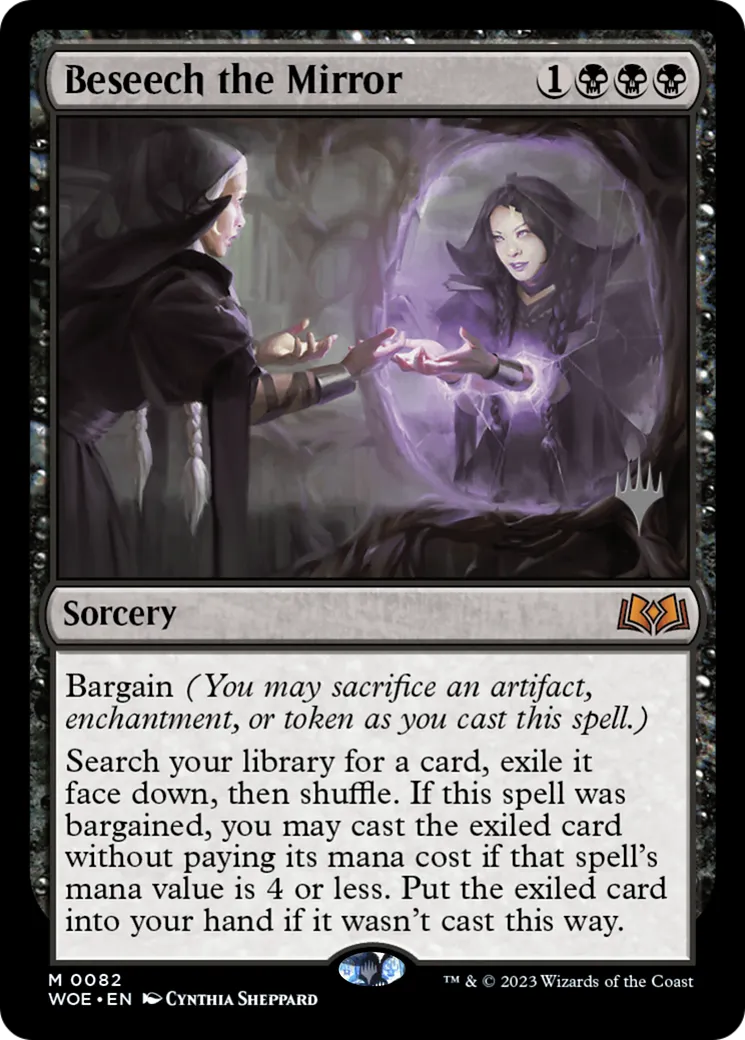 Implorer le miroir — Wilds of Eldraine Promos — Magic: The Gathering
