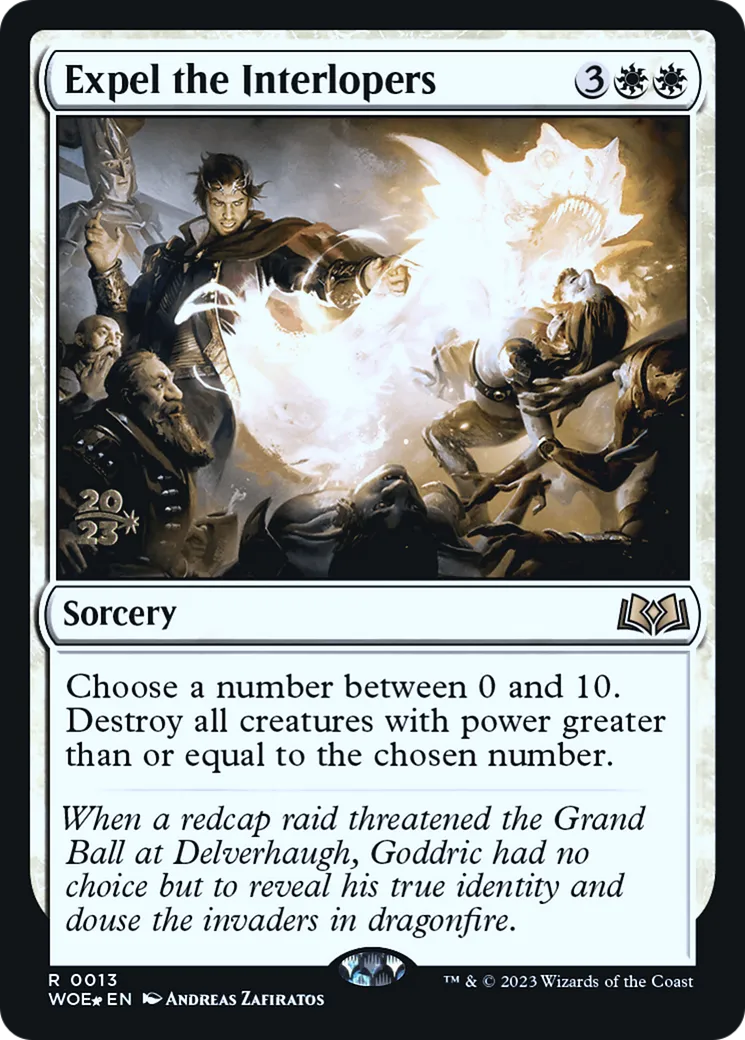 Expulsez les intrus ! — Wilds of Eldraine Promos — Magic: The Gathering