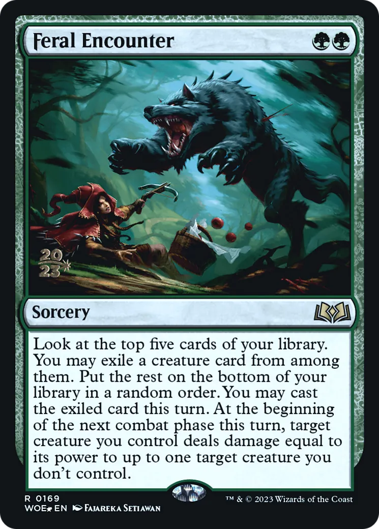 Rencontre sauvage — Wilds of Eldraine Promos — Magic: The Gathering