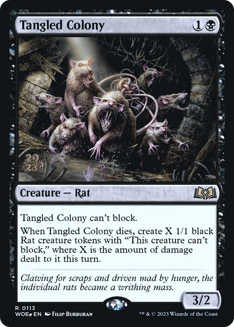 Colonie emmêlée — Wilds of Eldraine Promos — Magic: The Gathering