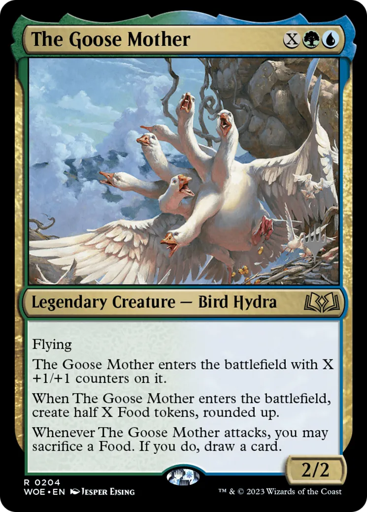 The Goose Mother — Wilds of Eldraine Promos — Magic: The Gathering