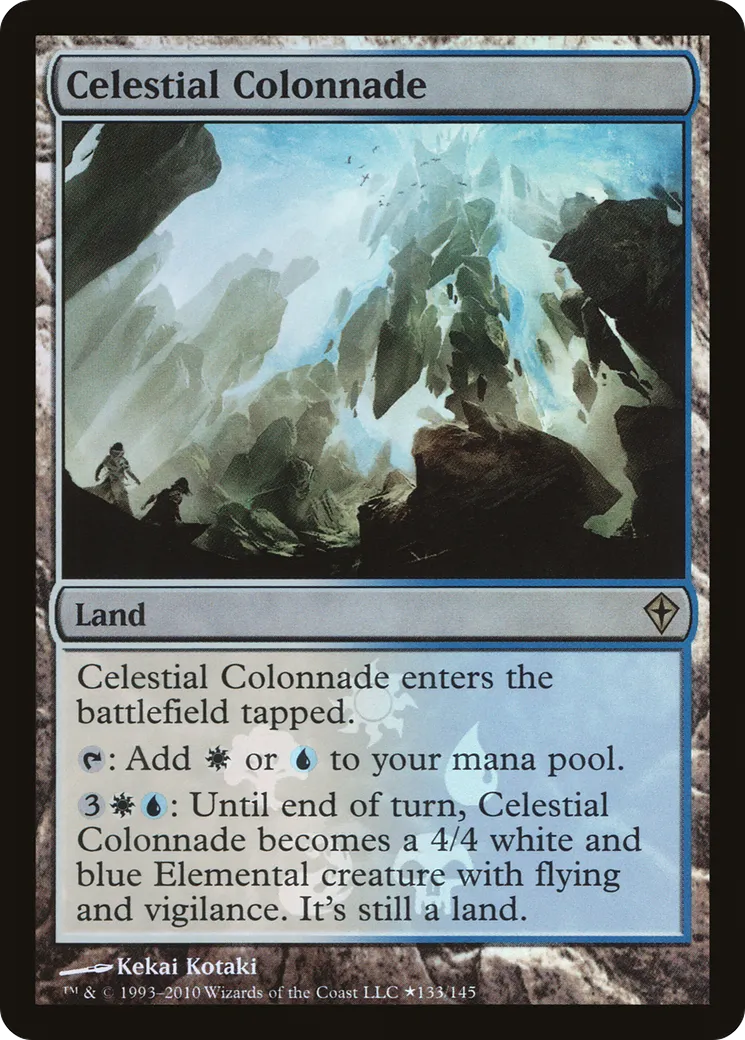 Colonnade céleste from Worldwake Promos - Magic: The Gathering
