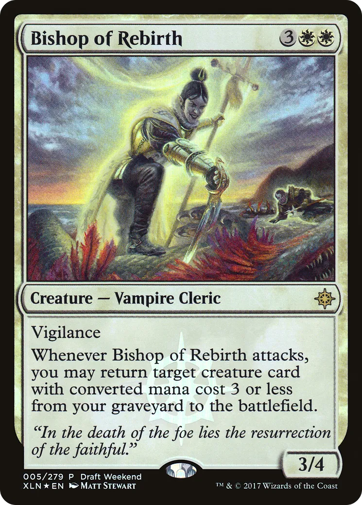 Bishop of Rebirth — Ixalan Promos — Magic: The Gathering
