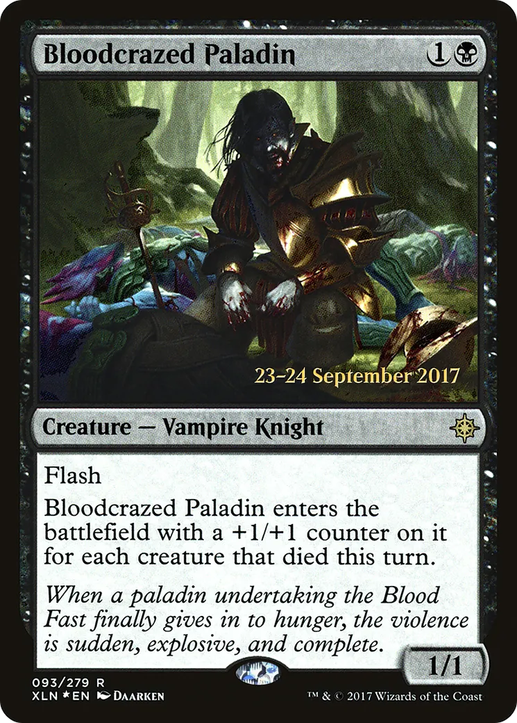 Bloodcrazed Paladin — Ixalan Promos — Magic: The Gathering