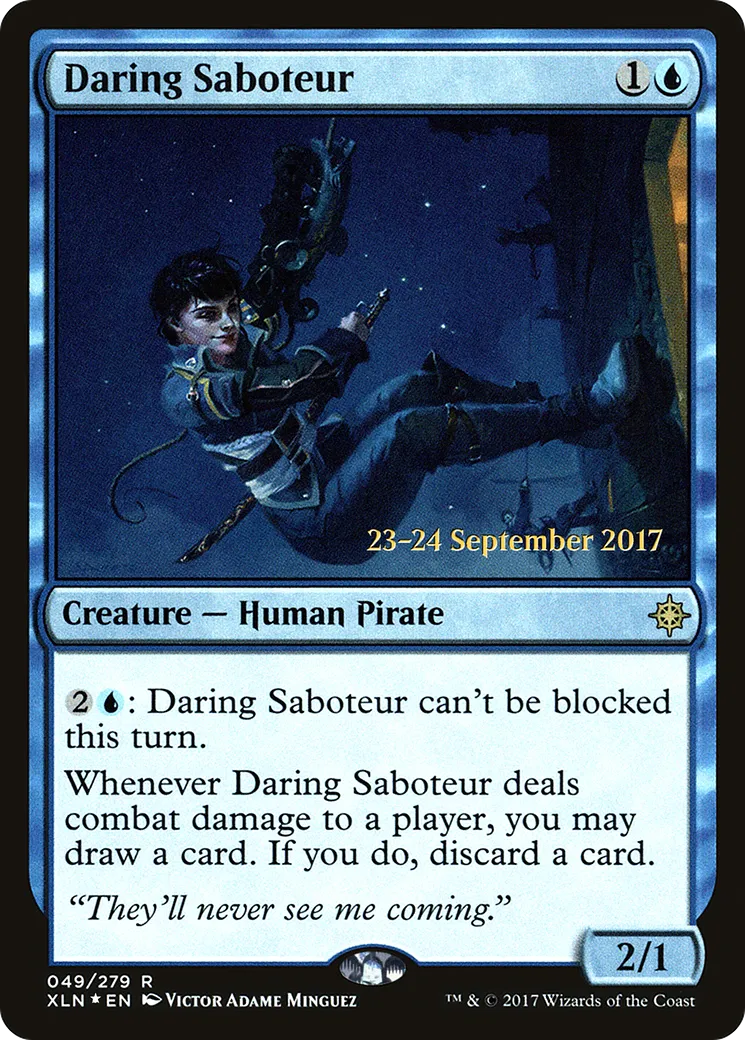 Saboteuse audacieuse — Ixalan Promos — Magic: The Gathering