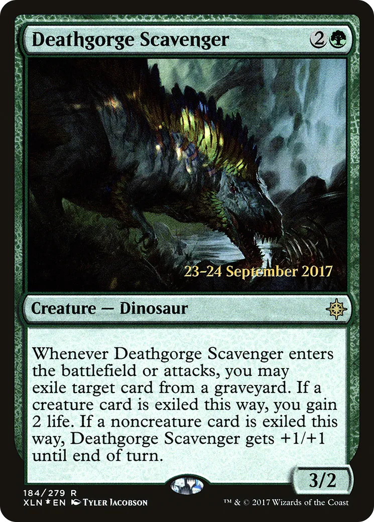 Deathgorge Scavenger — Ixalan Promos — Magic: The Gathering