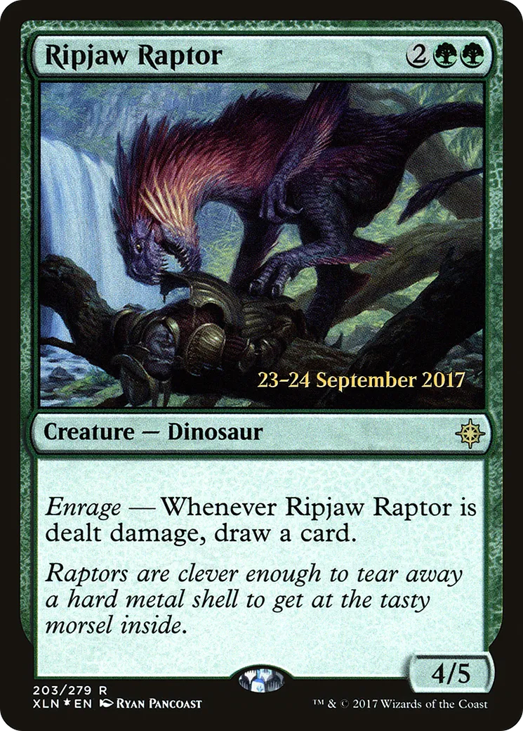 Raptor déchiqueteur — Ixalan Promos — Magic: The Gathering