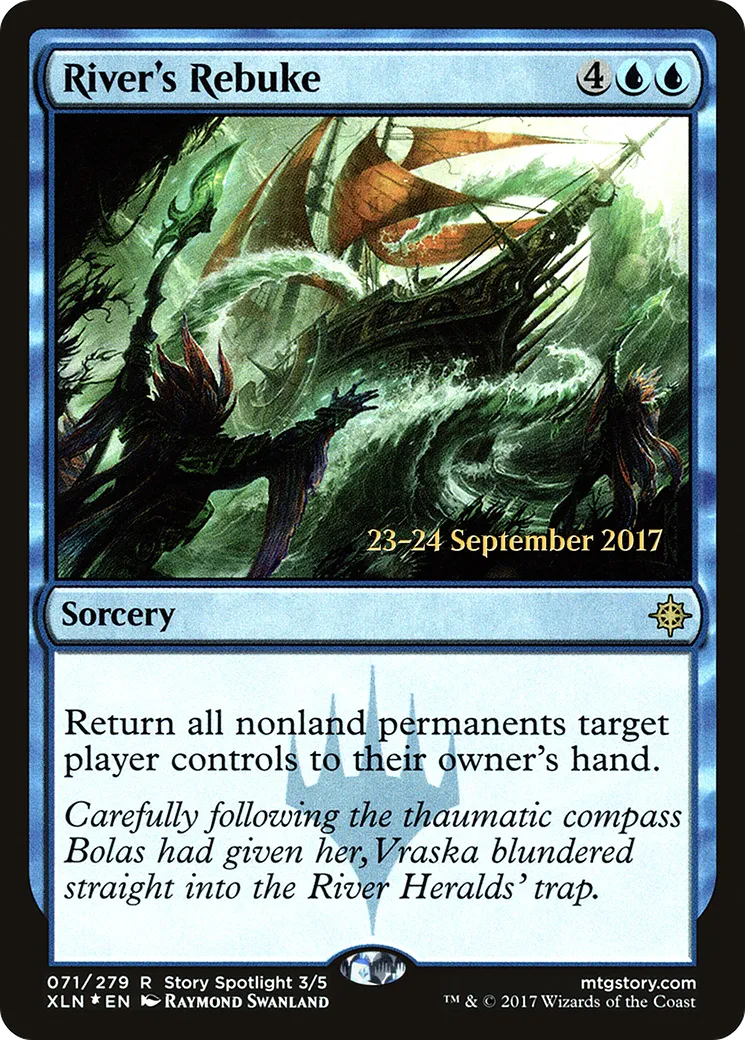 River's Rebuke — Ixalan Promos — Magic: The Gathering