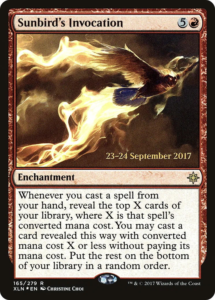 Sunbird's Invocation — Ixalan Promos — Magic: The Gathering