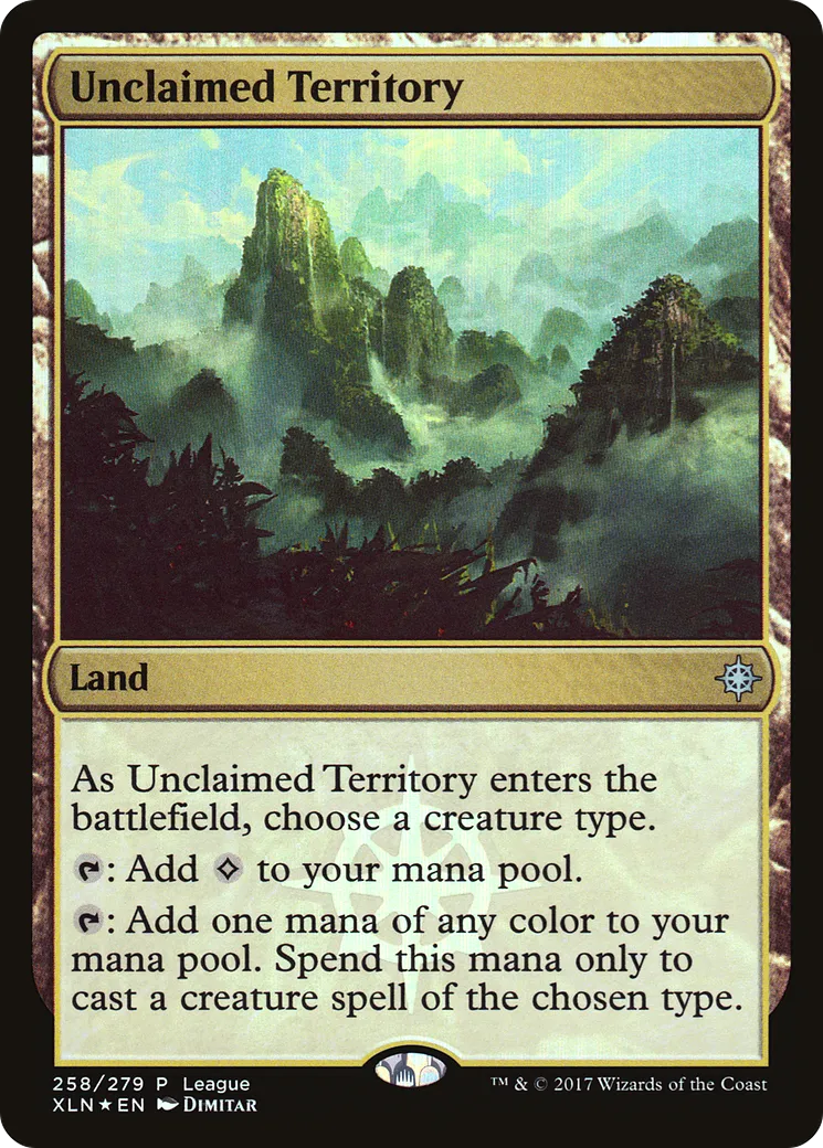 Unclaimed Territory — Ixalan Promos — Magic: The Gathering