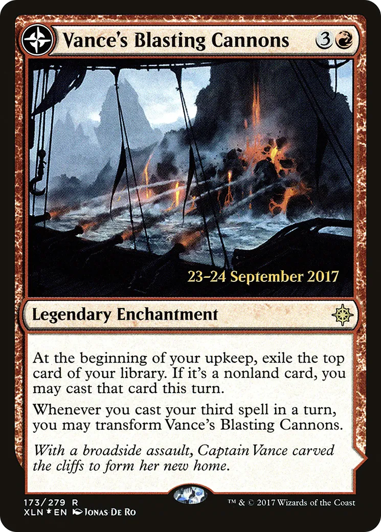 Vance's Blasting Cannons // Spitfire Bastion — Ixalan Promos — Magic: The Gathering