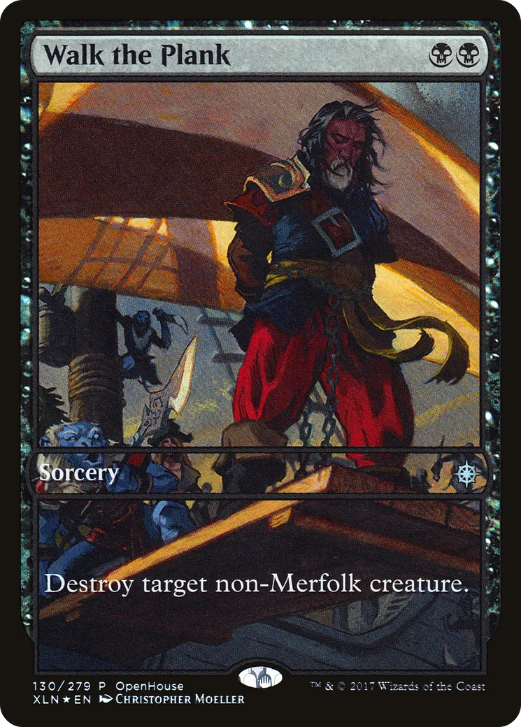 Walk the Plank — Ixalan Promos — Magic: The Gathering