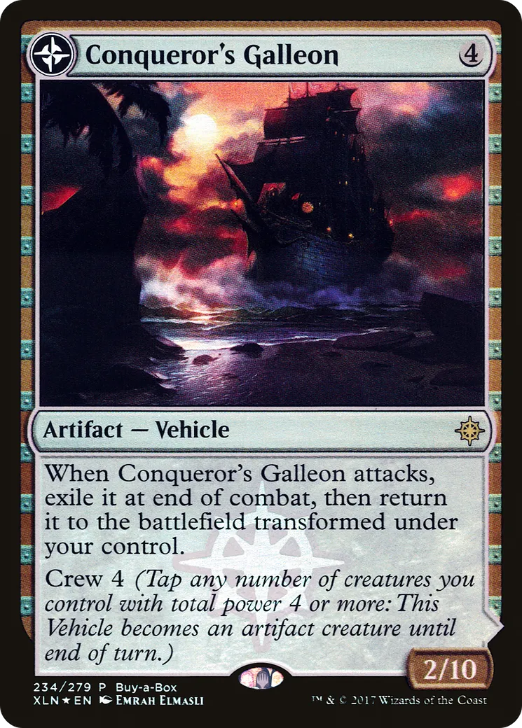 Conqueror's Galleon // Conqueror's Foothold — XLN Treasure Chest — Magic: The Gathering