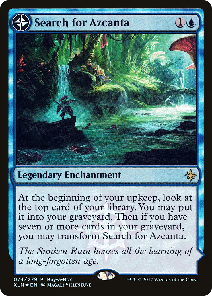 À la recherche d'Azcanta // Azcanta, les Ruines englouties — XLN Treasure Chest — Magic: The Gathering