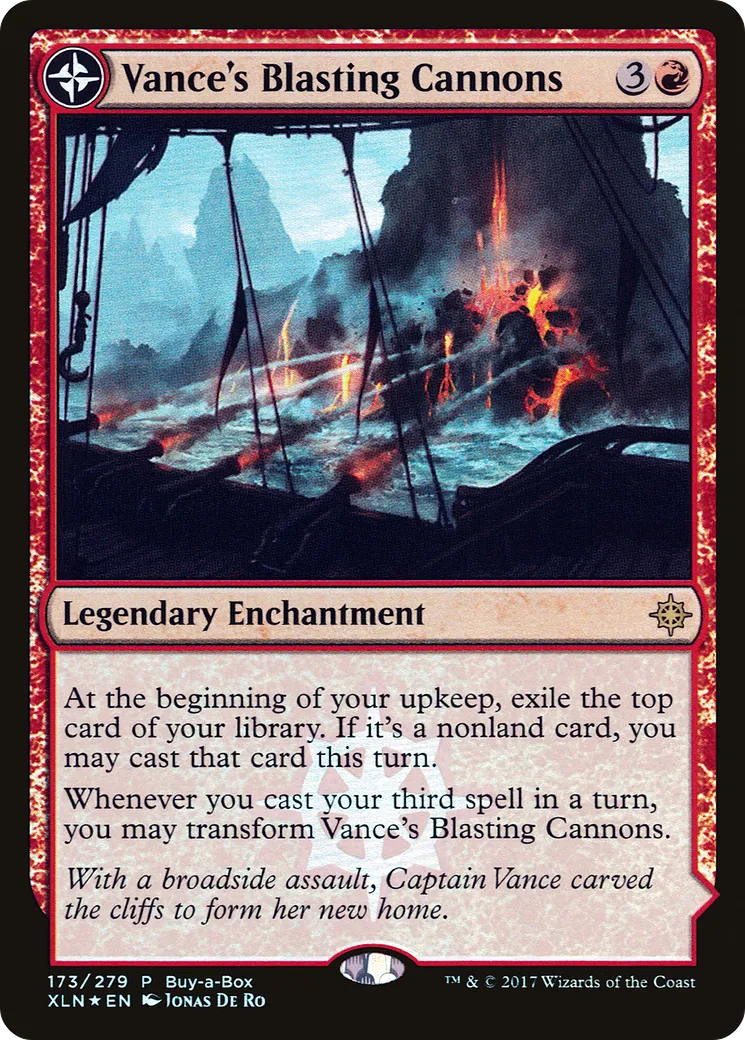 Vance's Blasting Cannons // Spitfire Bastion — XLN Treasure Chest — Magic: The Gathering