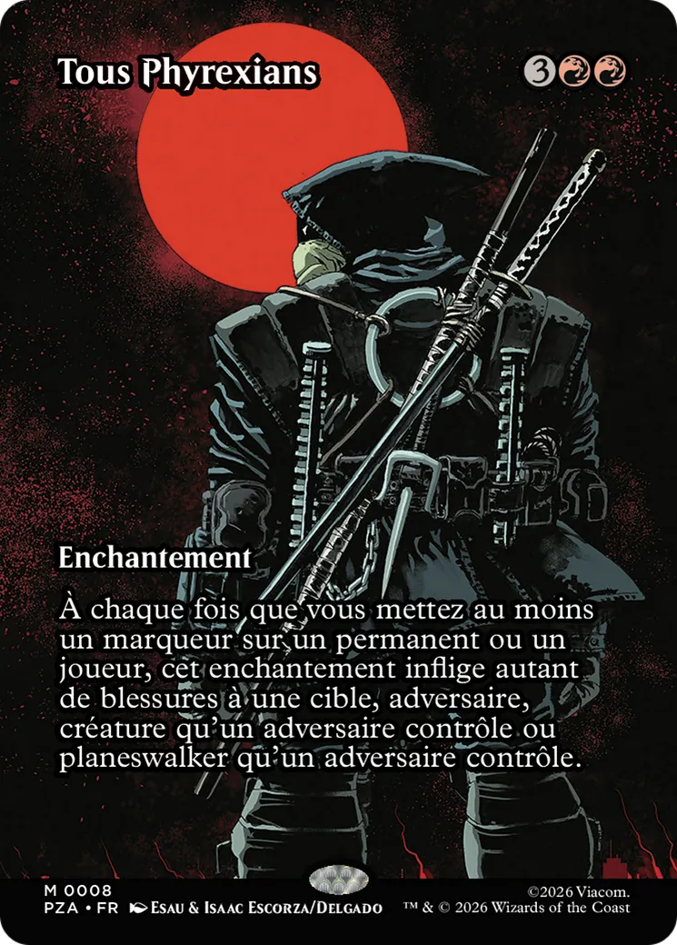 Tous Phyrexians — Teenage Mutant Ninja Turtles Source Material — Magic: The Gathering