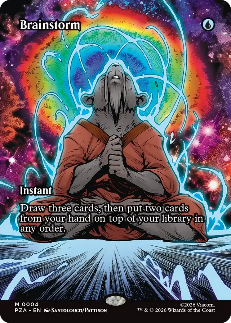 Brainstorm from Teenage Mutant Ninja Turtles Source Material - Magic: The Gathering