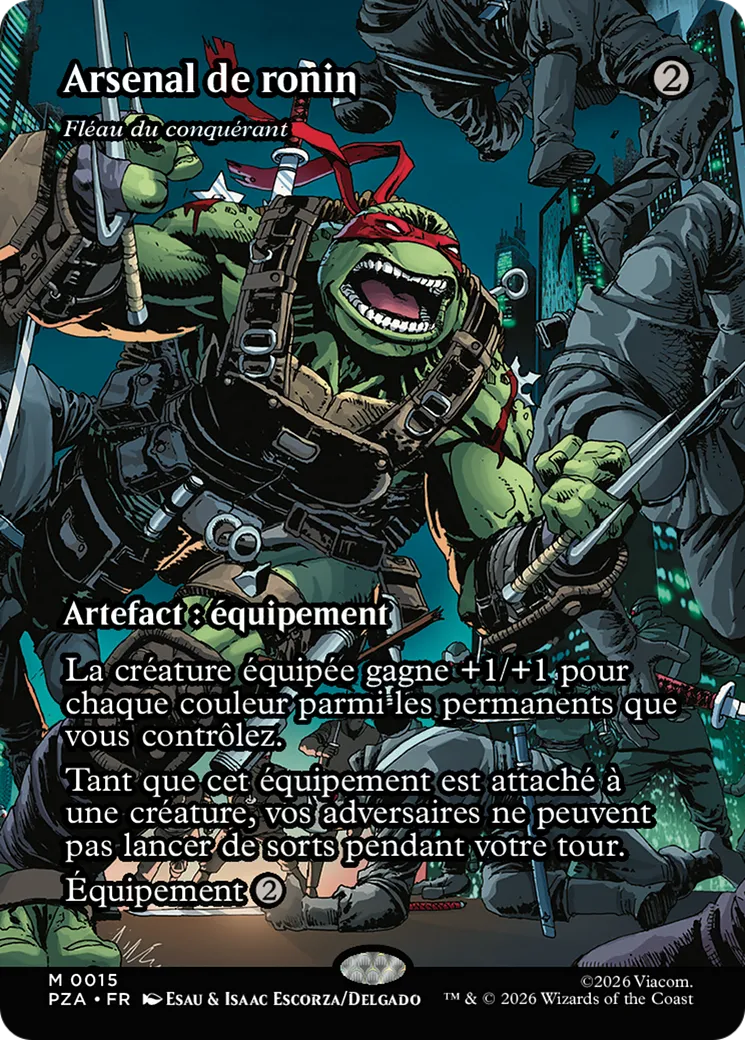 Fléau du conquérant from Teenage Mutant Ninja Turtles Source Material - Magic: The Gathering
