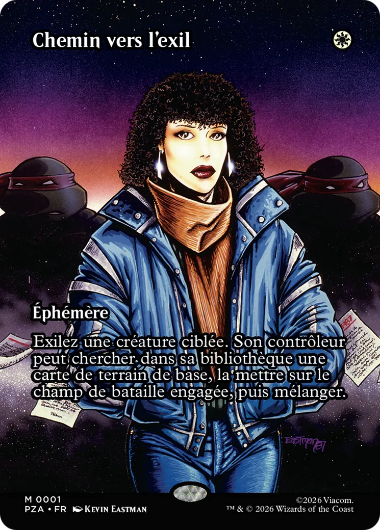 Chemin vers l'exil from Teenage Mutant Ninja Turtles Source Material - Magic: The Gathering