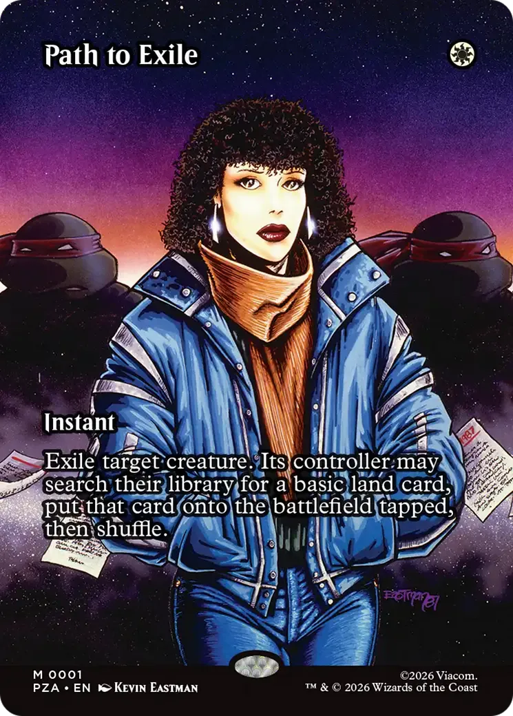 Path to Exile — Teenage Mutant Ninja Turtles Source Material — Magic: The Gathering
