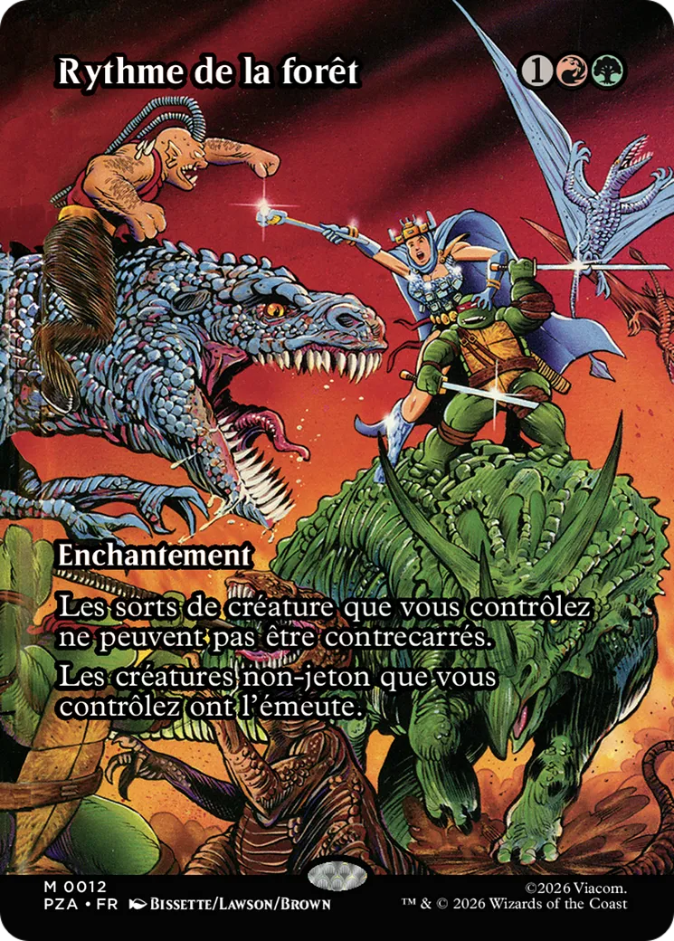 Rythme de la forêt — Teenage Mutant Ninja Turtles Source Material — Magic: The Gathering