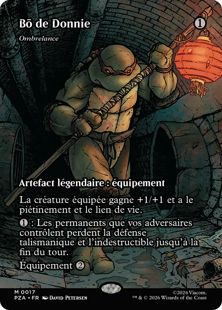 Ombrelance from Teenage Mutant Ninja Turtles Source Material - Magic: The Gathering