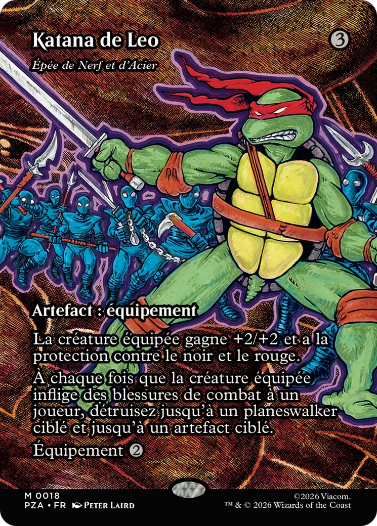 Épée de Nerf et d'Acier from Teenage Mutant Ninja Turtles Source Material - Magic: The Gathering