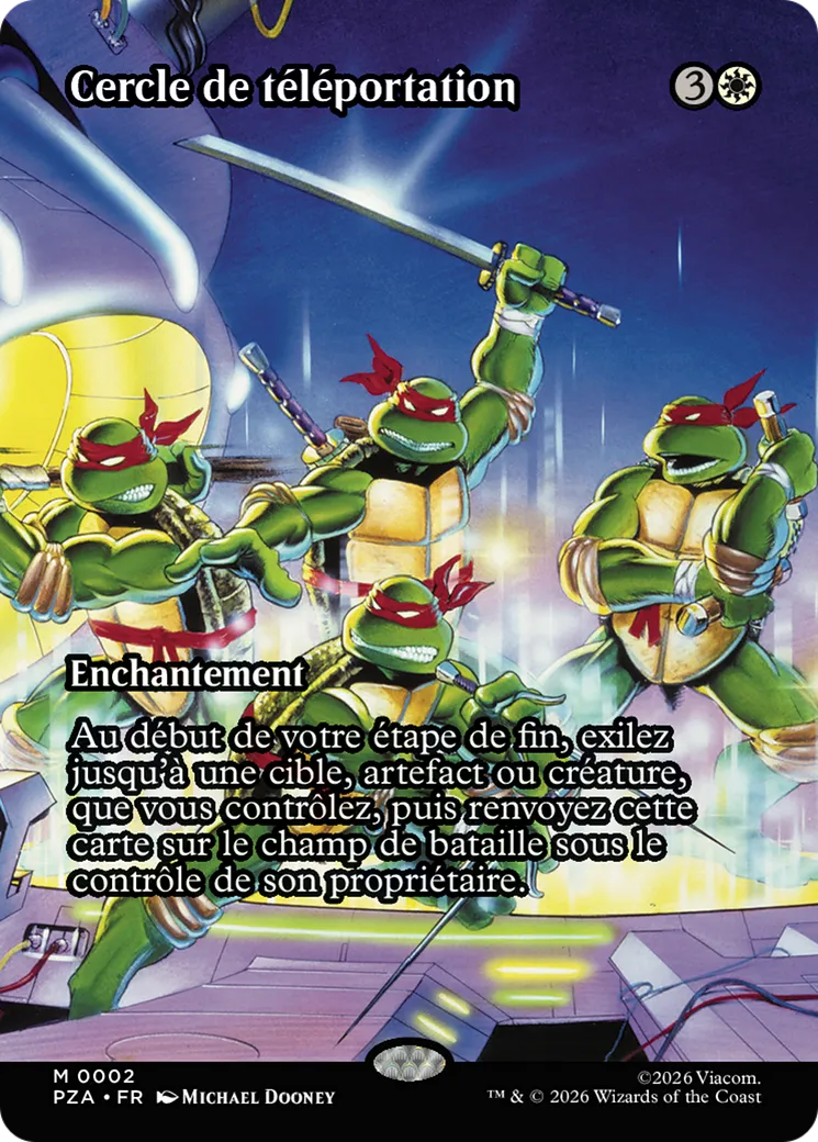 Cercle de téléportation — Teenage Mutant Ninja Turtles Source Material — Magic: The Gathering