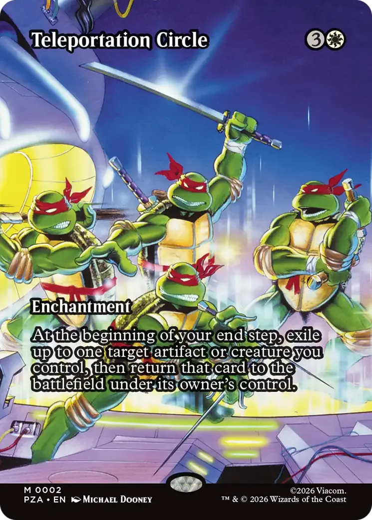 Teleportation Circle from Teenage Mutant Ninja Turtles Source Material - Magic: The Gathering