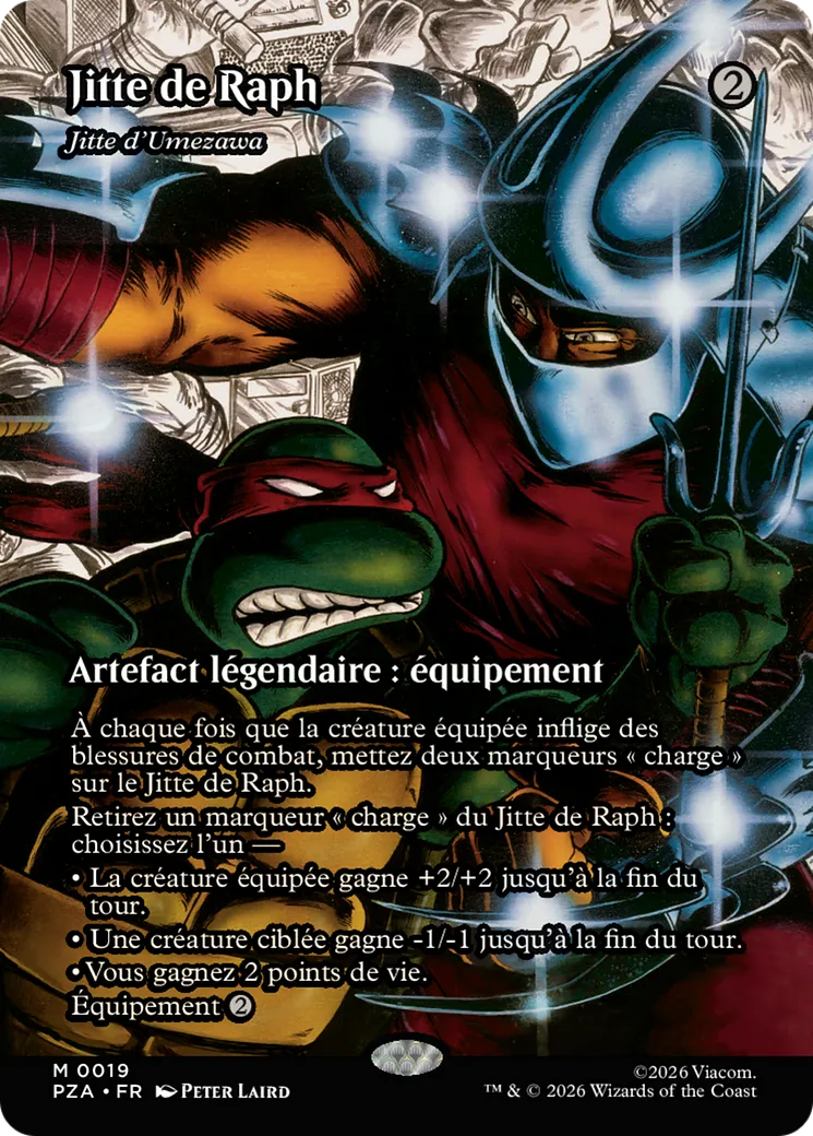 Jitte d'Umezawa — Teenage Mutant Ninja Turtles Source Material — Magic: The Gathering