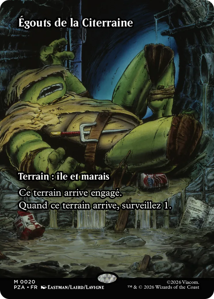 Égouts de la Citerraine — Teenage Mutant Ninja Turtles Source Material — Magic: The Gathering