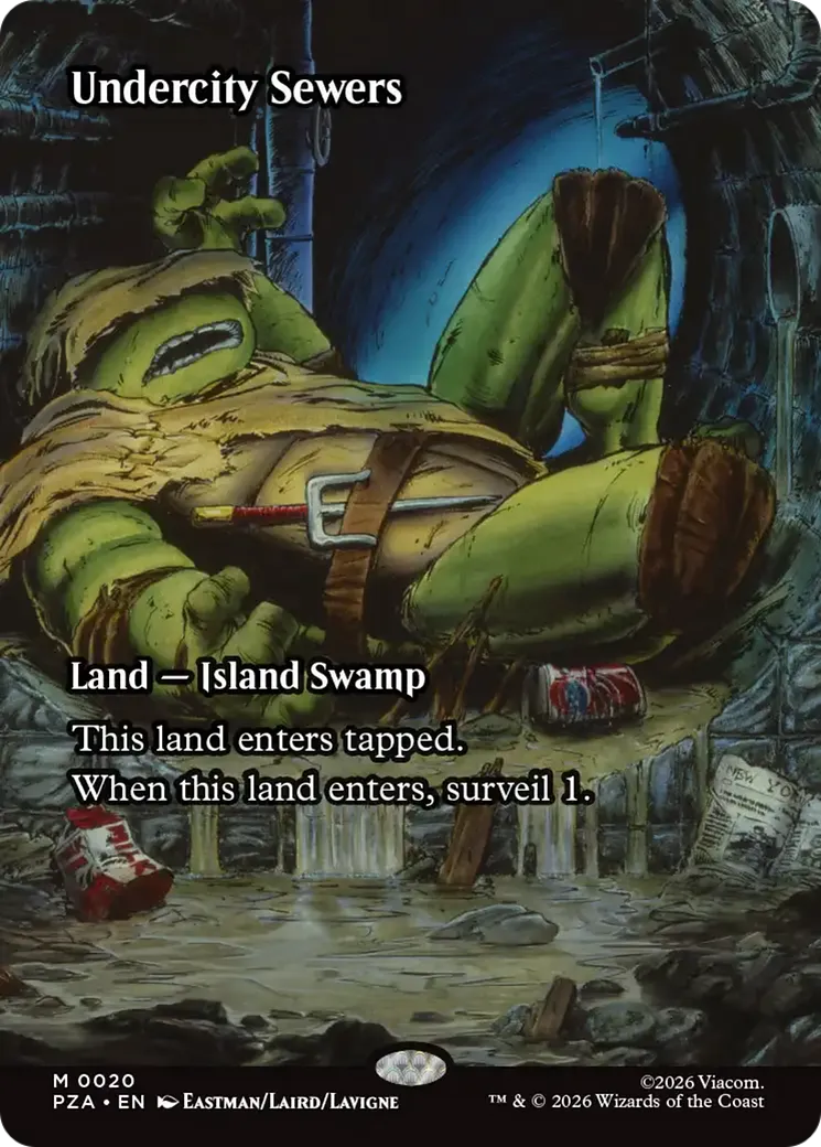 Undercity Sewers — Teenage Mutant Ninja Turtles Source Material — Magic: The Gathering