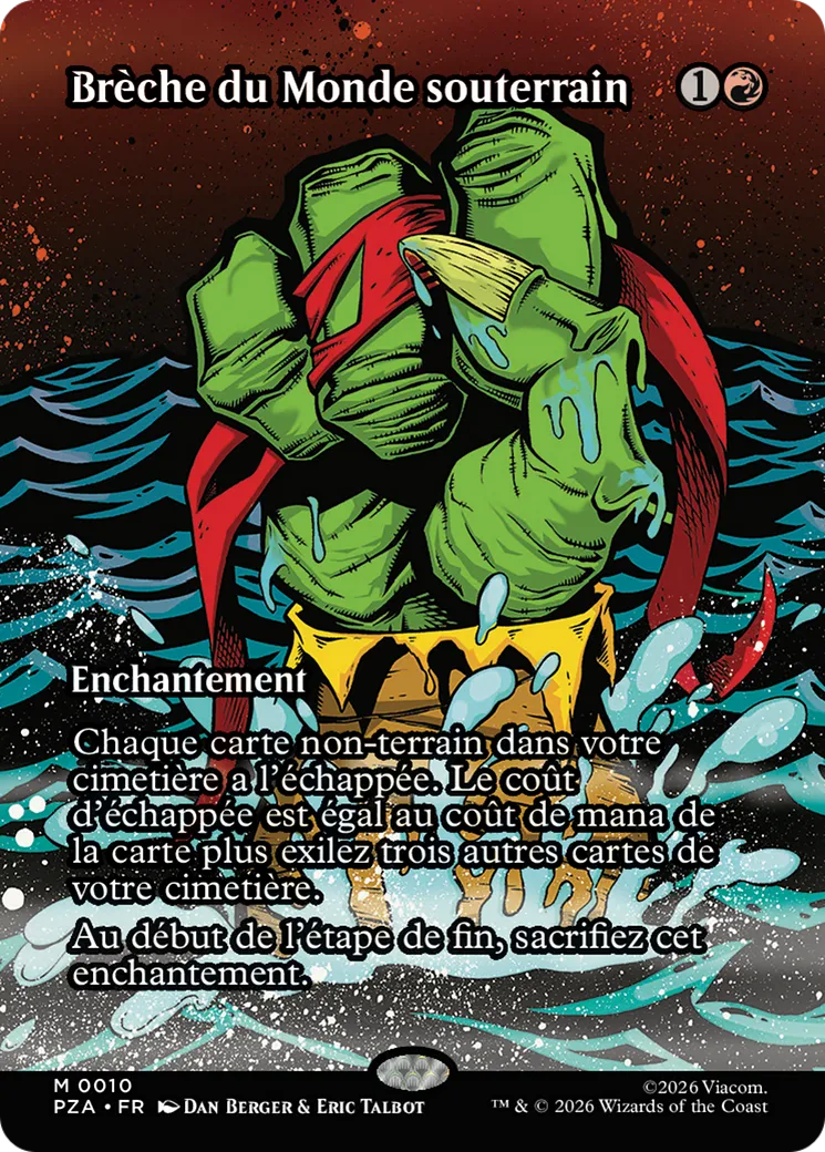 Brèche du Monde souterrain from Teenage Mutant Ninja Turtles Source Material - Magic: The Gathering