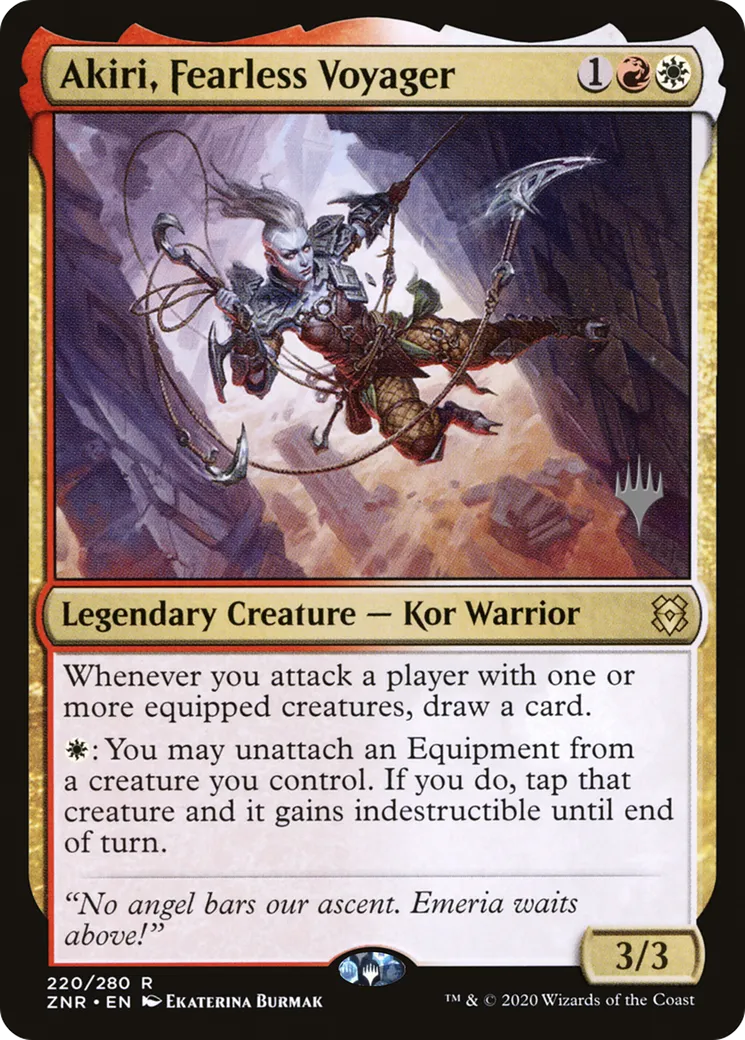 Akiri, Fearless Voyager — Zendikar Rising Promos — Magic: The Gathering