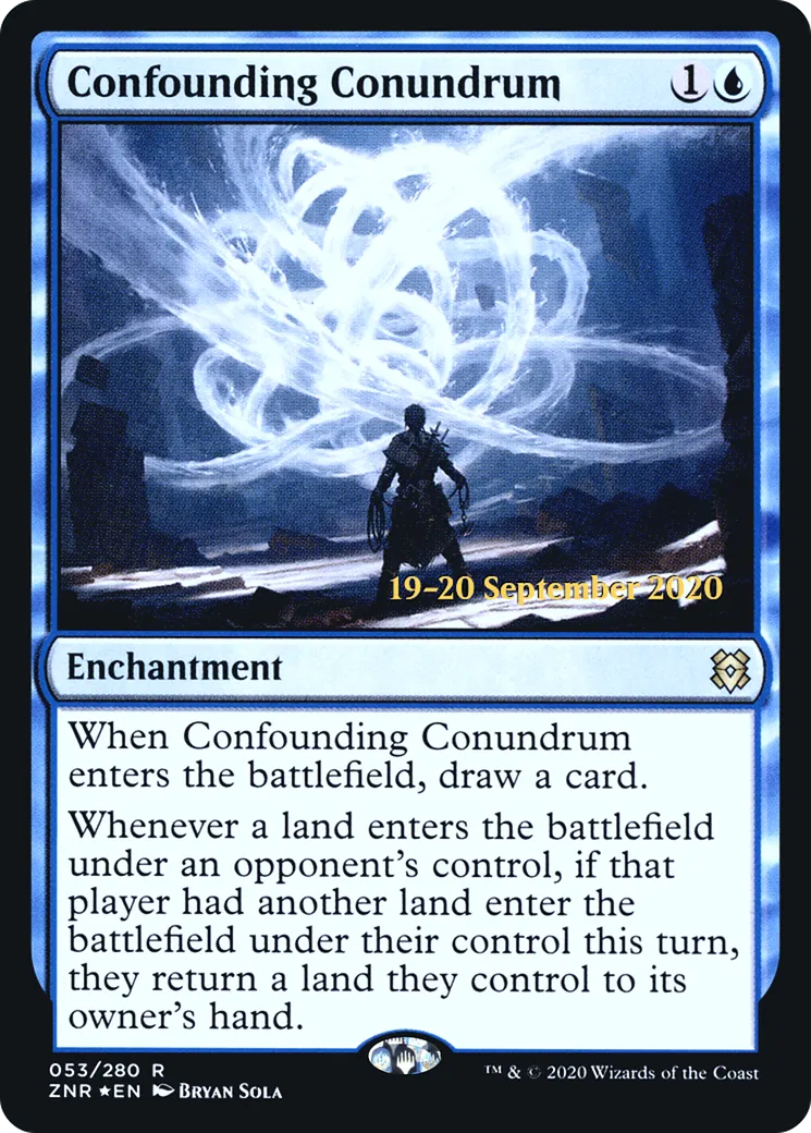 Énigme déroutante — Zendikar Rising Promos — Magic: The Gathering