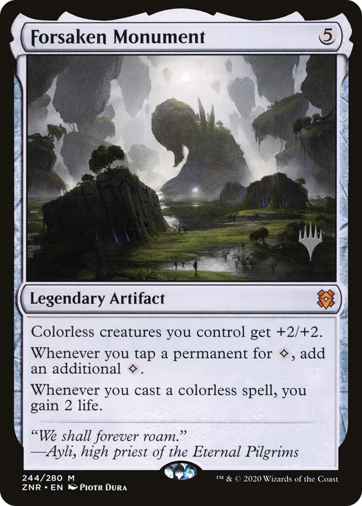 Forsaken Monument — Zendikar Rising Promos — Magic: The Gathering