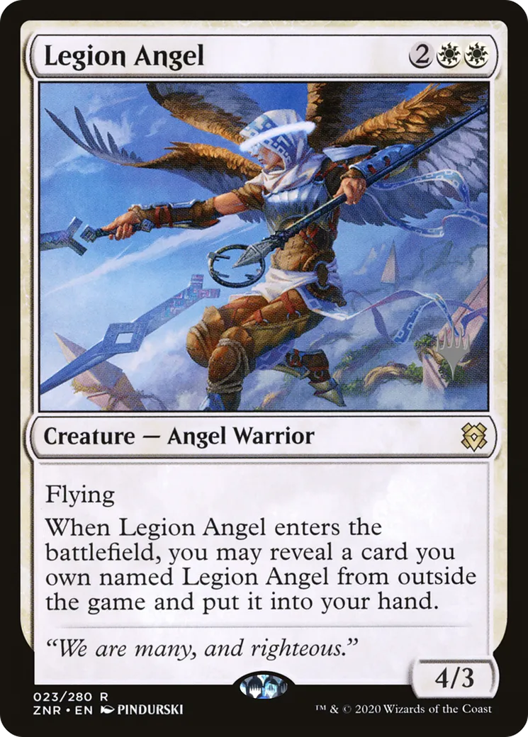 Legion Angel — Zendikar Rising Promos — Magic: The Gathering