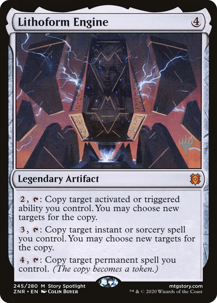 Lithoform Engine — Zendikar Rising Promos — Magic: The Gathering