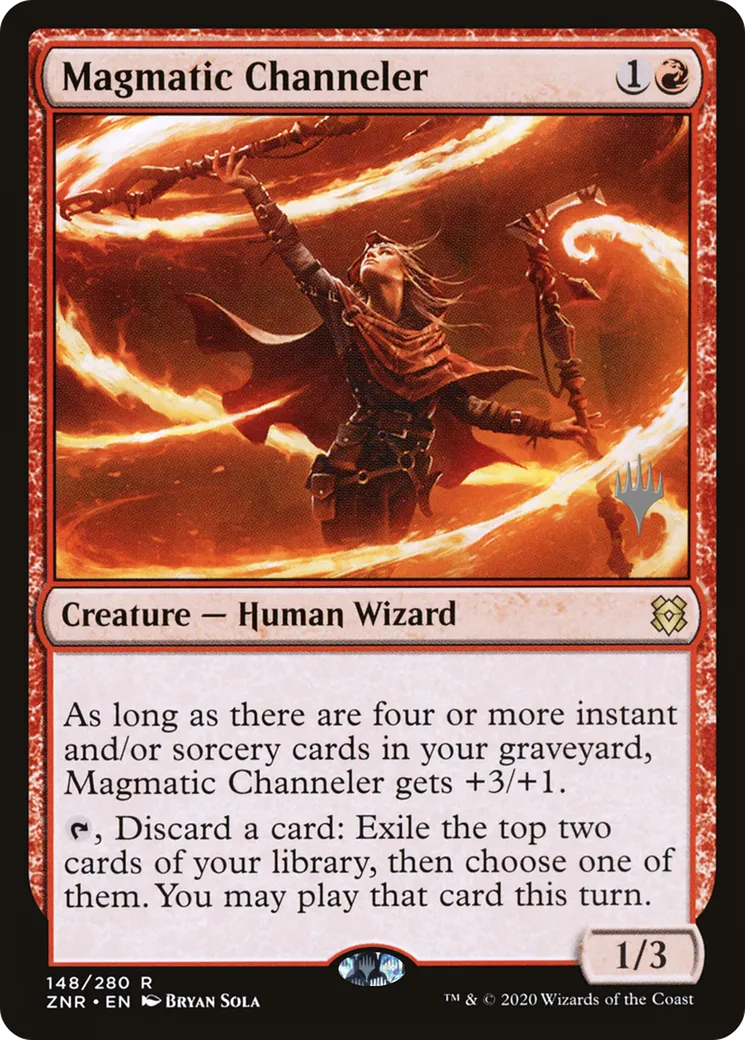 Magmatic Channeler — Zendikar Rising Promos — Magic: The Gathering