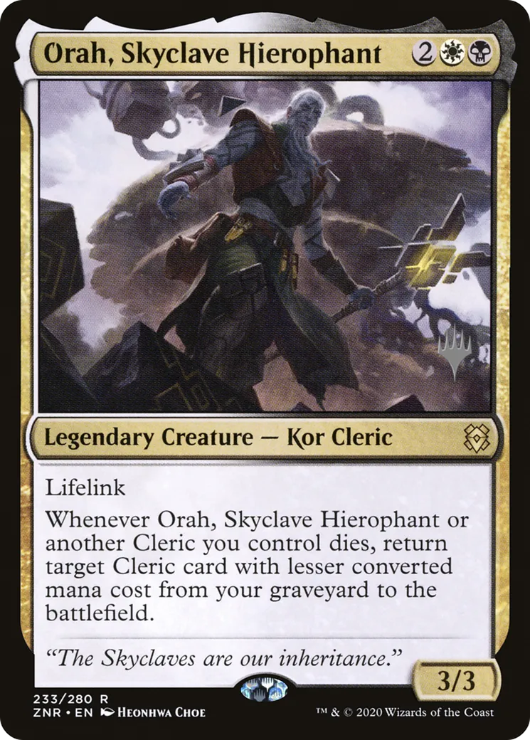 Orah, Skyclave Hierophant — Zendikar Rising Promos — Magic: The Gathering