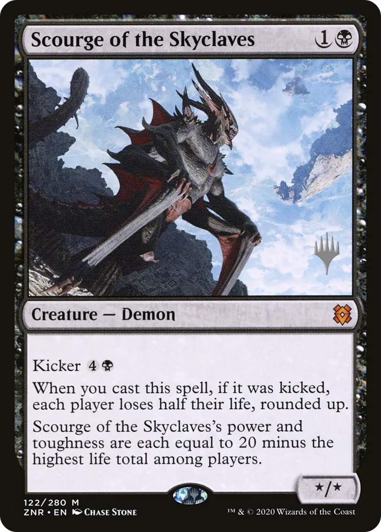 Fléau des forts célestes — Zendikar Rising Promos — Magic: The Gathering