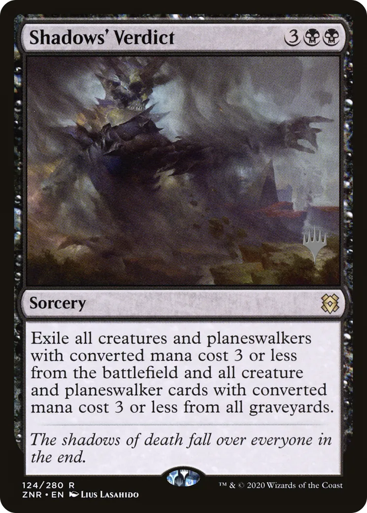 Verdict des ombres — Zendikar Rising Promos — Magic: The Gathering